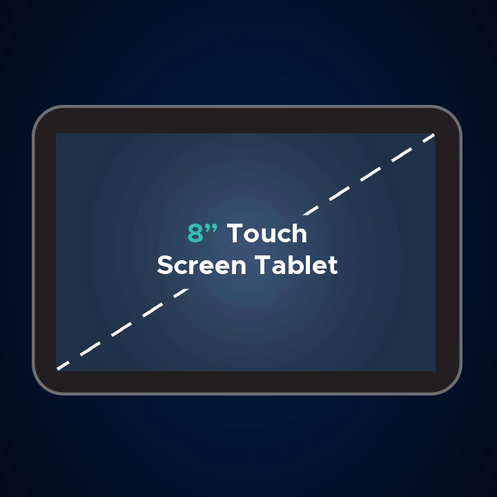 8" Touch Screen Tablet