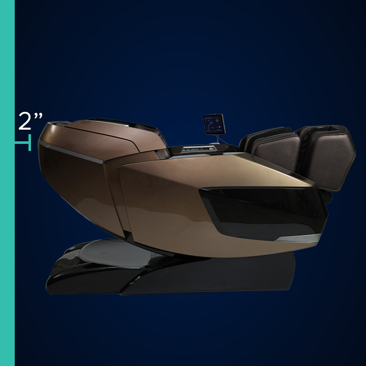 Zero Wall Fit™ Space-Saving Technology