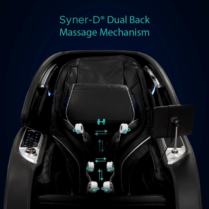 Syner-D Dual Back Massage Mechanism
