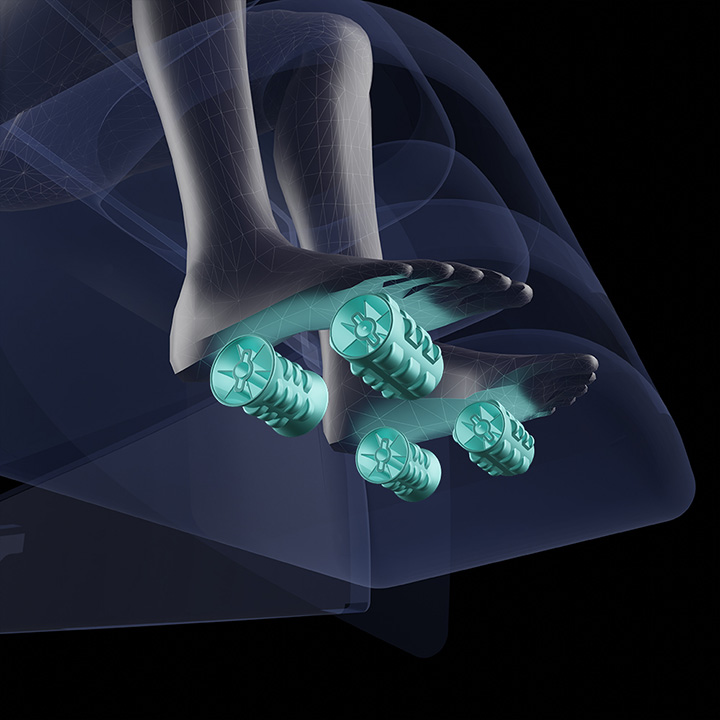 Dual Reflexology Foot Rollers