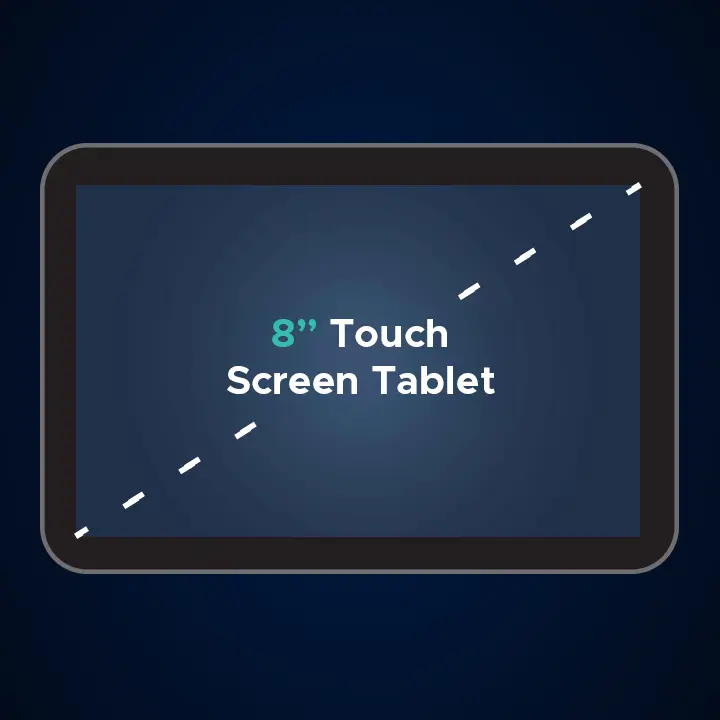 8" Touch Screen Tablet