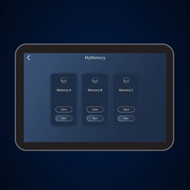 MyMassage® Memory Programs