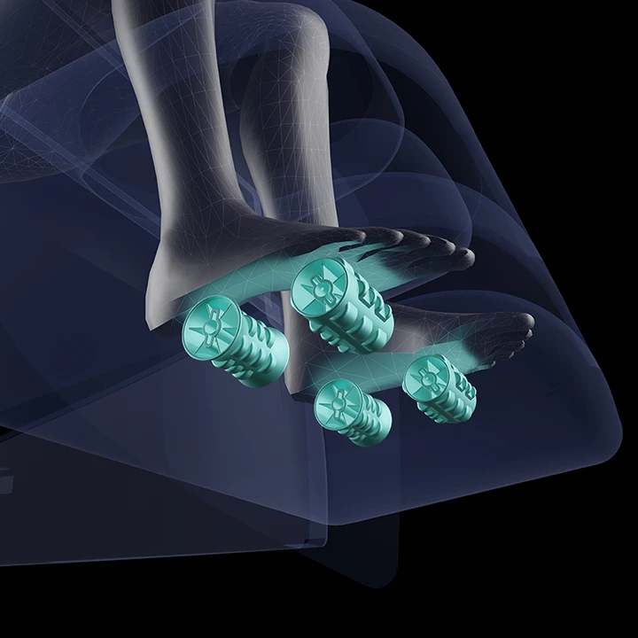 Dual Sole Reflexology Foot Rollers