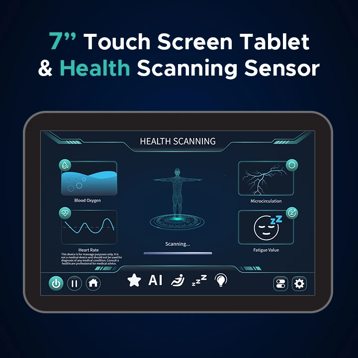 7" Touch Screen Tablet & Health Scanning Sensor